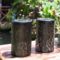 Tree Branch Lantern Waterproof Solar Garden Illumination & Simple to Install