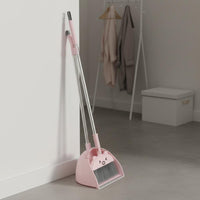 Cartoon Creature Broom Set Child-Sized Kids Broom and Dustpan Set