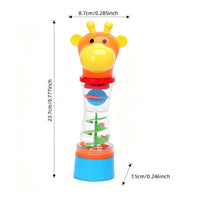 Upright Rattle with Spiral Colorful Baby Rattle Lightweight Spiral Toy Multifunctional for Babies, Nursery