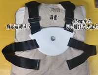[7天内发货]负重背心可装杠铃片 可调节负重 倒立俯卧撑 核心怪