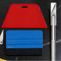 10 Pieces Car Wrap Tool Kit Anti-Slip Handle Squeegee and Set Long-Lasting