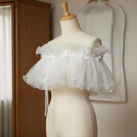 Lace Wedding Shawl Korean Design Lace Shawl Edges for Weddings, Parties