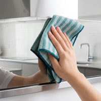 Thickened Magic Cleaning Cloth Microfibre Cloth, High Absorbency Dish Cloths for Glass and Car, 30x30cm Microfibre Cloth for Furniture