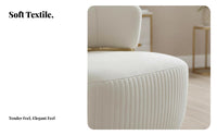 Soft Tub Chair Modern and Elegance Accent Armchair Minimalist Design Soft Upholstery for Homeowners, Living Room, Lounge Area