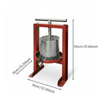 Manual Oil Press High Effectiveness Hand Crank Oil Press Heavy Duty