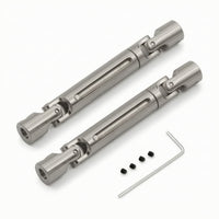 Heavy-Duty RC Car Drive Shaft with Hex Key Easy to Replace Drive Shaft with Universal Joint Steel Driveshaft Hardened for Hobbyists