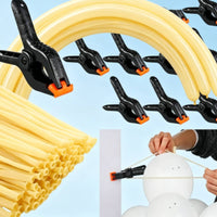 Balloon Arch Clip Set Easy to Use Heavy Duty Backdrop Clamp Non-Slip Grip