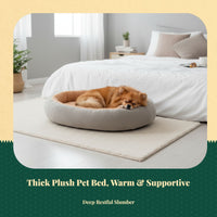 Dog Bed, Removable Pet Sofa, Cozy Cat & Dog Den