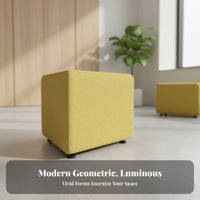 S-Shaped Upholstered Bench distinctive Shape Waiting Room Seating Modern aesthetic Sturdy construction for Visitors