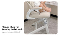 Adjustable Ergonomic children's Chair Posture Support kids' Furniture Stable Frame Soft Padded for Learning Space, Study Room