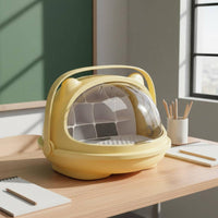 Silkworm Rearing Box Educational Transparent Silkworm Enclosure Science Learning