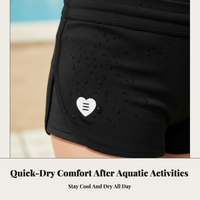 Athletic Shorts, Quick Dry, High Split, Women's Gym Wear