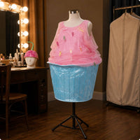 Adult Cosplay Costume Dance Polyester Costume Easy to Wear for Adults
