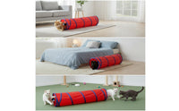 Foldable Collapsible Cat Tunnel Interactive Cat Tunnel Indoor Pet Toy Portable for Cats, Kittens, Living Room