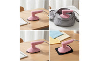 Miniature Electric Iron Compact Mini Iron Lightweight Appliance for Crafters, Students, Crafting, Dorm Room
