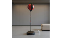 49.21 inch Inflatable Punching Ball Punching Ball with Gloves Easy to Assemble Speed Bag Stand Set for Kids