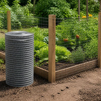 Galvanized Steel Wire Mesh for Rodent & Snake Control, Poultry & Rabbit Cages, Fencing