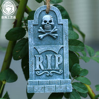 Classic Halloween Tombstone Decoration Hanging Ornament Resin Craft