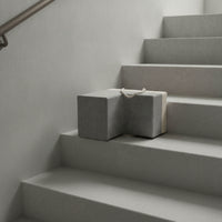 Stair Basket with Rope Handles Space-Saving Stair Storage Basket with Handle Sturdy Bin for Stairs