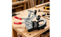 35 Mm Hinge Hole Opener Depth Stop Hardware Tool Adjustable for Woodworking Shop