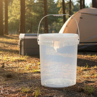 Transfer Pail Stackable Plastic Pail Airtight for Transport