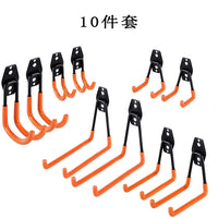 Garage Hooks Set of 12 Heavy Duty Iron Hooks for Bicycles and Garden Tools