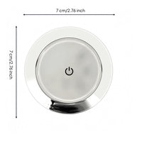 Round LED Overhead Light Frosted Cover Marine LED Overhead Light Energy Saving Indoor Lighting for Boat