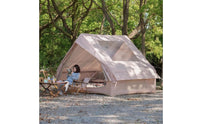 Easy Setup Inflatable House Tent Weatherproof Inflatable Tent Portable Shelter Breathable for Glampers, Families