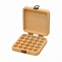 Wooden Box Hinged Lid Storage Box Solid Wood