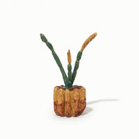 Pumpkin Figurine Distressed Ornament Sculptural for Living Room