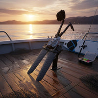 Surfboard Fin Pedal System Shallow Water Use Boat Foot Pedal System Watercraft Accessory for Fishing, Sightseeing