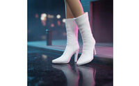 High Heel Doll Boots Pointed Toe Doll Boots Hollow