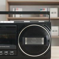 AM Frequency Modulation SW Radio Boombox Telescopic Antenna Portable Tape Player