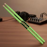 5A/7A Hickory Drumsticks for Beginners, Jazz, and Snare Drums