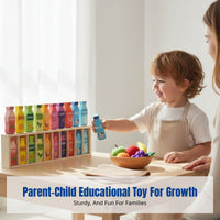 Memory Training Board Game, Logic Thinking, Parent-Child Interactive Educational Toy, Concentration, Fun Guess the Bottle