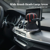 Auto Accessory Scratch-Safe Spherical Shape Curved Detailing Brush
