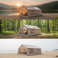 Inflatable Tent Spacious Inflatable Shelter Ventilated for Campers, Families, Camping