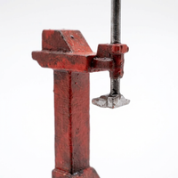 1:64 Scale Tire Changer Model for Garage Diorama, Realistic Miniature Repair Shop Tool, Hobbyist Res - Image 8