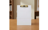 Three-Section Clipboard Portable Foldable Clipboard Compact Stationery for Professionals, Students, Hospital, Field Work, Office