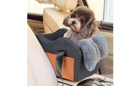 Dog Car Bed Washable Pet Car Seat Removable for Car Trip