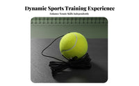 High Elasticity Cord Tennis Rebound Practice Tool Long-Lasting Solo Tennis Practice Tool Easy to Use for Beginners, Adults, Backyard
