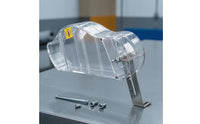 Dust Cover Guard Transparent Table Cover Warning Label