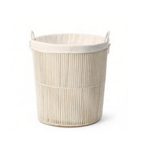 Laundry Hamper Sturdy Cotton Rope Hamper Woven for Bedroom, Nursery, Homeowners