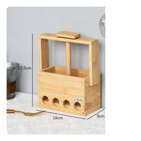 Includes Scraper Bamboo Meatball Maker Disassemblable Meatball Maker Mortise-and-Tenon Kitchen Tool Smooth Finish
