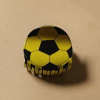 Cartoon Soccer Ball Hair Claw Clip for Women