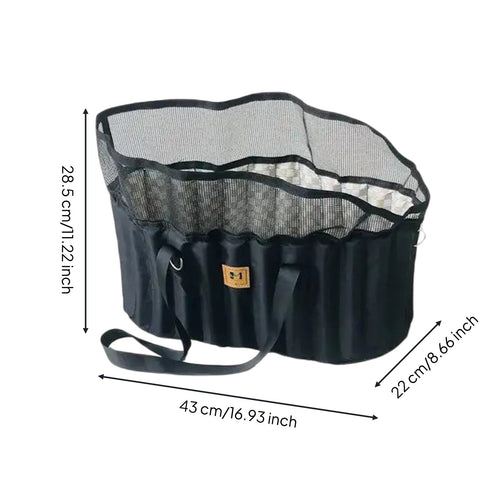 4 Pieces Pet Sling Carrier Portable Feline Carrier Bag Car Seat Friendly