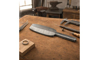 Forged Steel Forging Tool with Polished Surface Heavy-Duty Hand-Forging Tool Solid Metal for Metalworkers, Jewelers, Crafters, Workshop, Studio