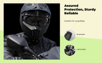 Safety certified open face helmet