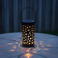 Solar Flower Light Waterproof Decorative LED Lantern Long Runtime for Yard, Lawn