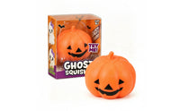 Squeezable Pumpkin Stress Ball Soft Halloween Stress Ball Orange Jack-O'-Lantern Press Toy Slow-Rising for Desk